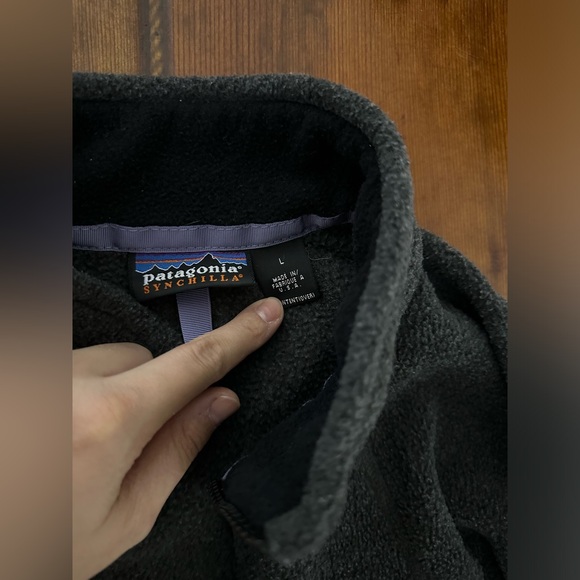 Vintage Patagonia Full Zip Synchilla Size Large - Picture 4 of 9